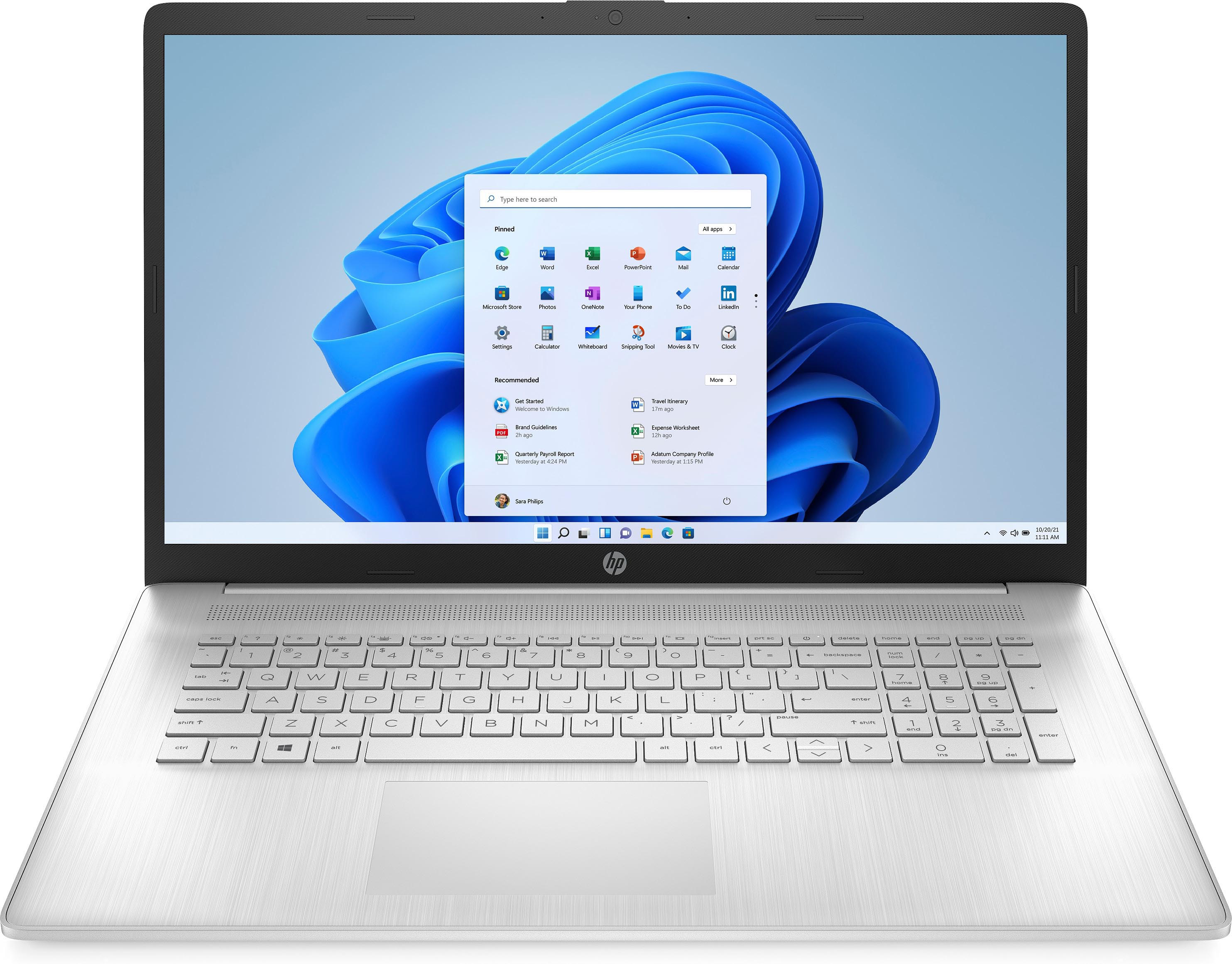 HP Laptop 17-cn1356ng - 17,3 Zoll - Intel® Core™ i5 i5-1155G7 - 16 GB - 1 TB - Intel® Iris® Xᵉ - Windows 11 Home