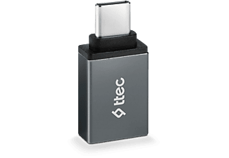 TTEC 2DK43UG Type-C - USB-A 3.0 OTG Dönüştürücü Adaptör Uzay Grisi_0