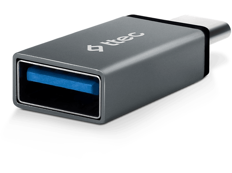 TTEC 2DK43UG Type-C - USB-A 3.0 OTG Dönüştürücü Adaptör Uzay Grisi_1