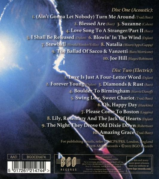 Joan Baez - From Every Stage  - (CD)