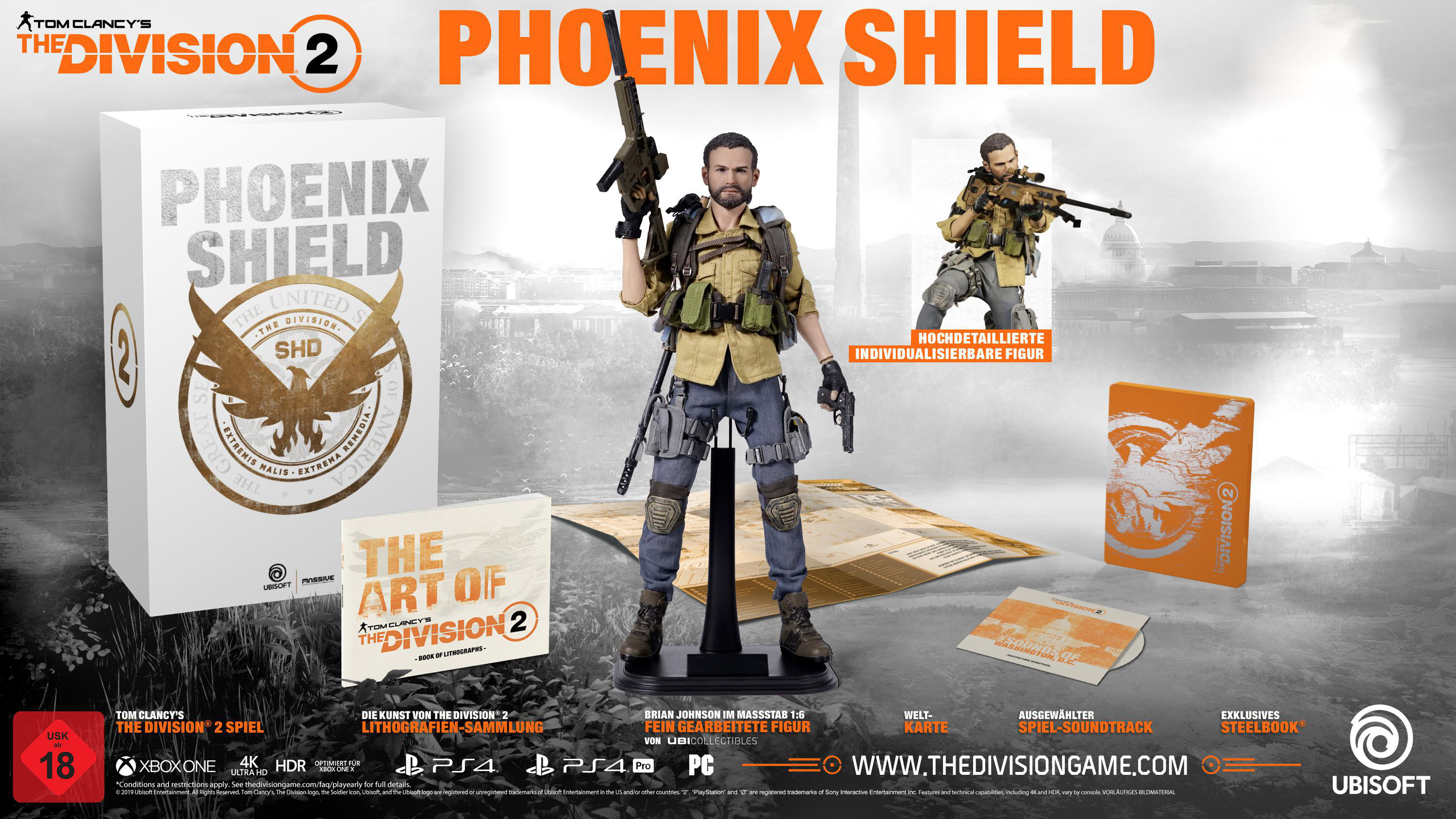 Tom Clancy’s The Division 4] Phoenix Edition - [PlayStation - 2 Shield