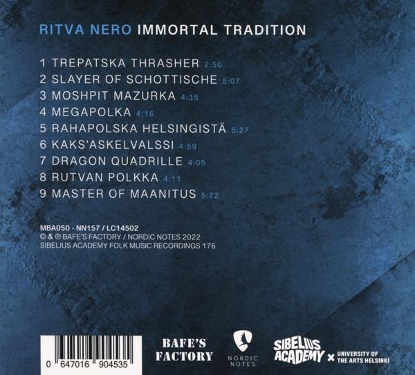 Ritva Nero - Immortal Tradition  - (CD)