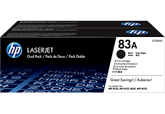 HP 83A (lot de 2) -  (Noir)