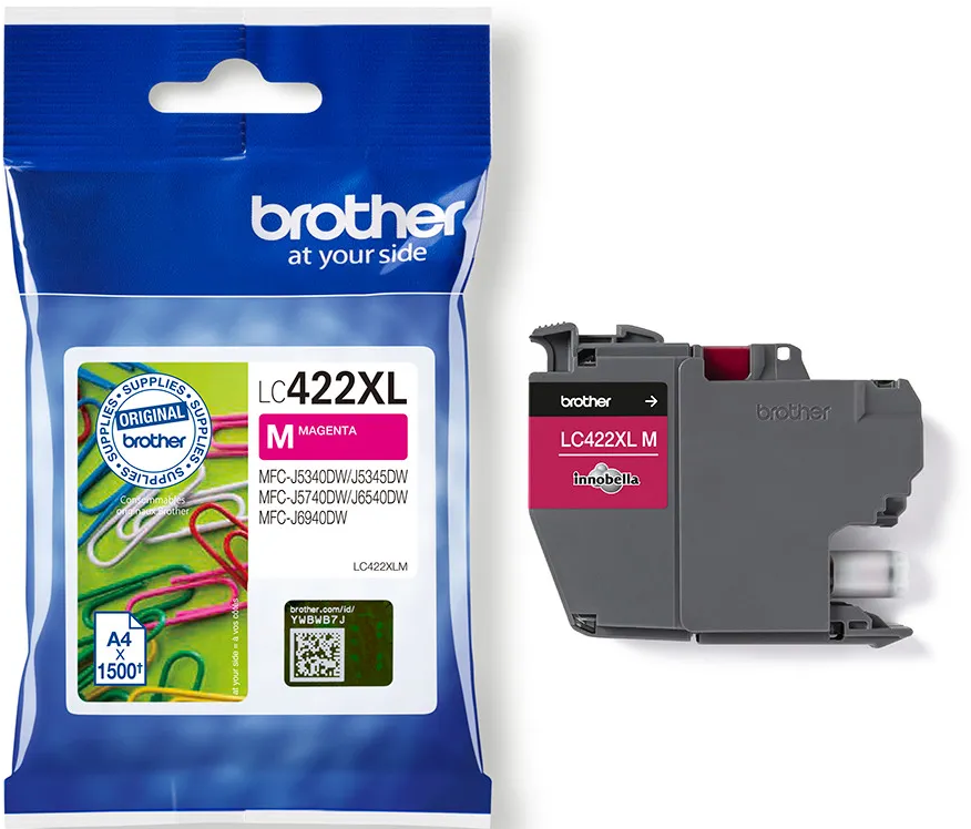 Brother LC422XL Magenta Tintenpatrone.