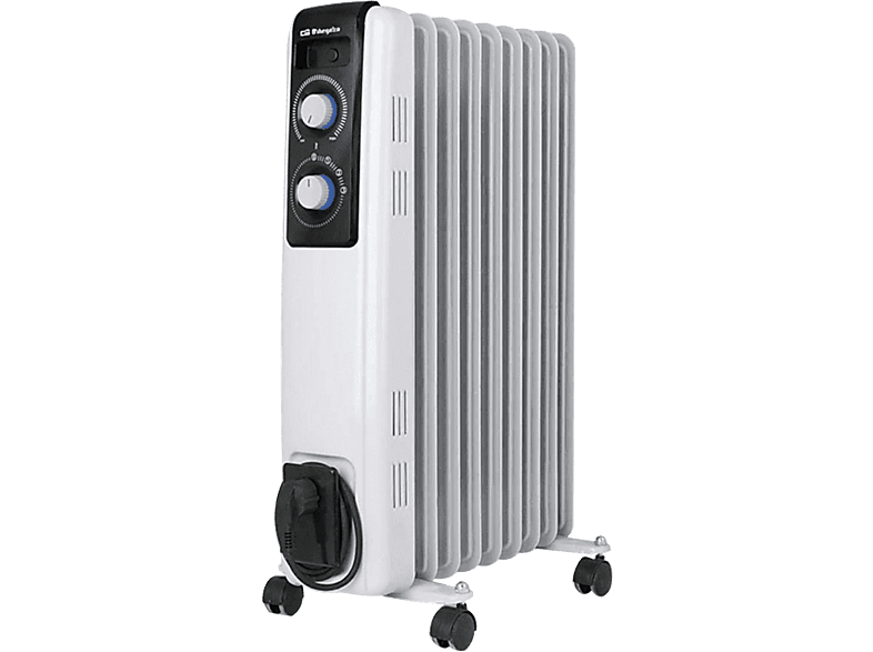 Orbegozo RF 2000 Radiador de Aceite, 2000W de Potencia, construcción  Modular de 9 Elementos y diseño en Color Blanco, Plástico : Orbegozo:  : Coche y moto