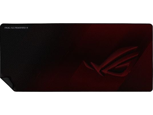 ASUS ROG Scabbard II Extended - Mouse pad per gaming (Nero/Rosso)