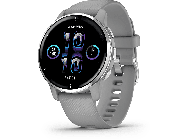 SMARTWATCH GARMIN Venu 2 Plus, Powder Gray