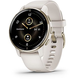 SMARTWATCH GARMIN Venu 2 Plus, Ivory Cream Gold