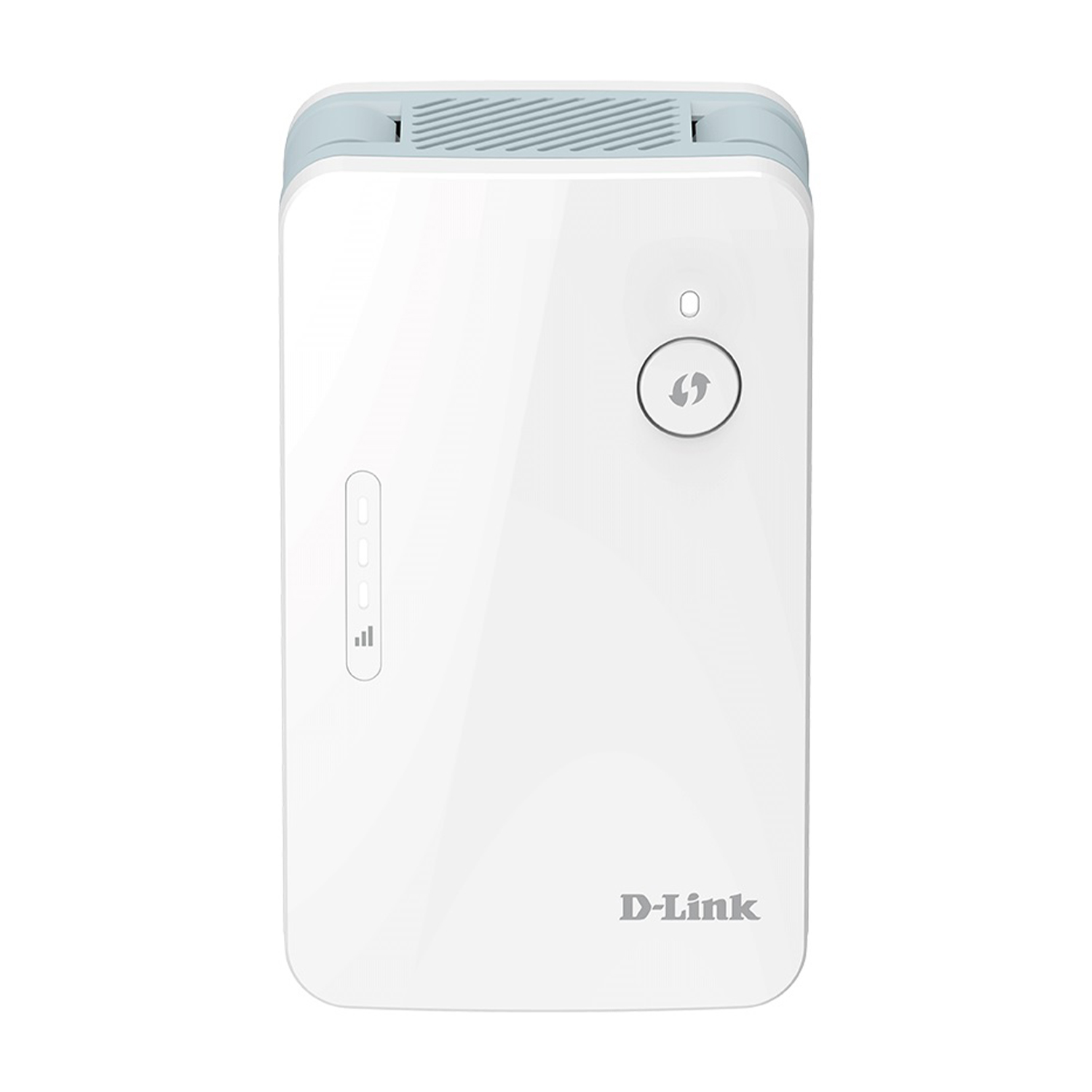 Un ripetitore WiFi D-Link bianco.