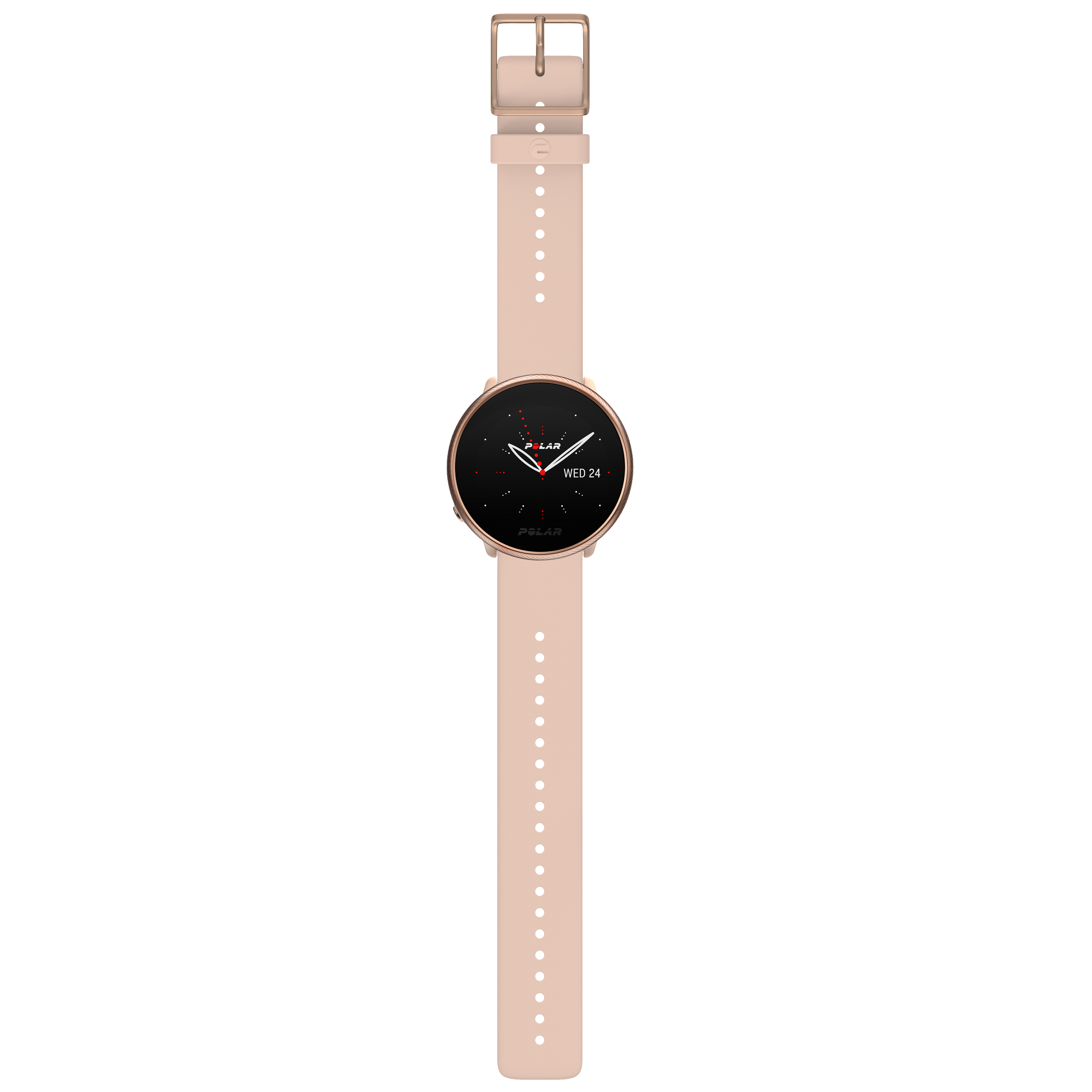 POLAR 20 mm, Ersatzarmband, Pink Rosegold