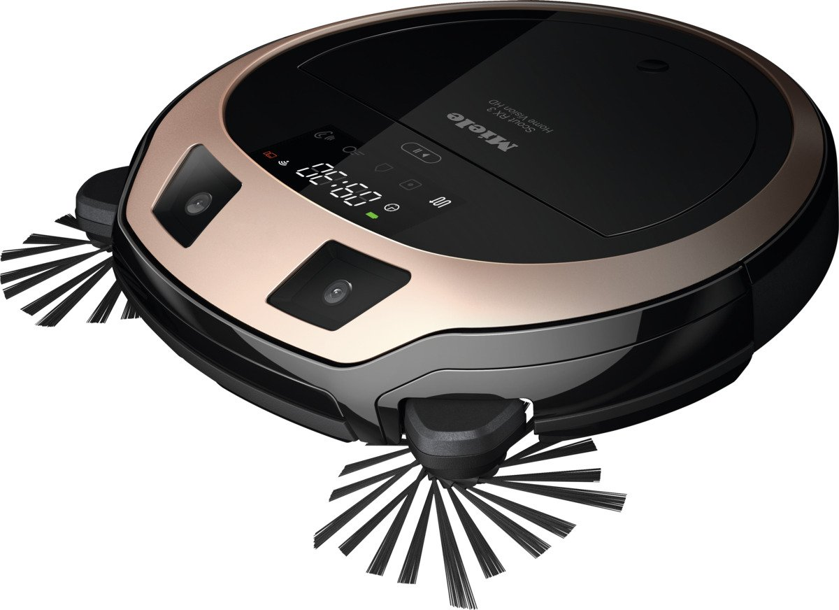 MIELE Scout RX3 Home Vision HD Robot Süpürge Rose Gold Sedef