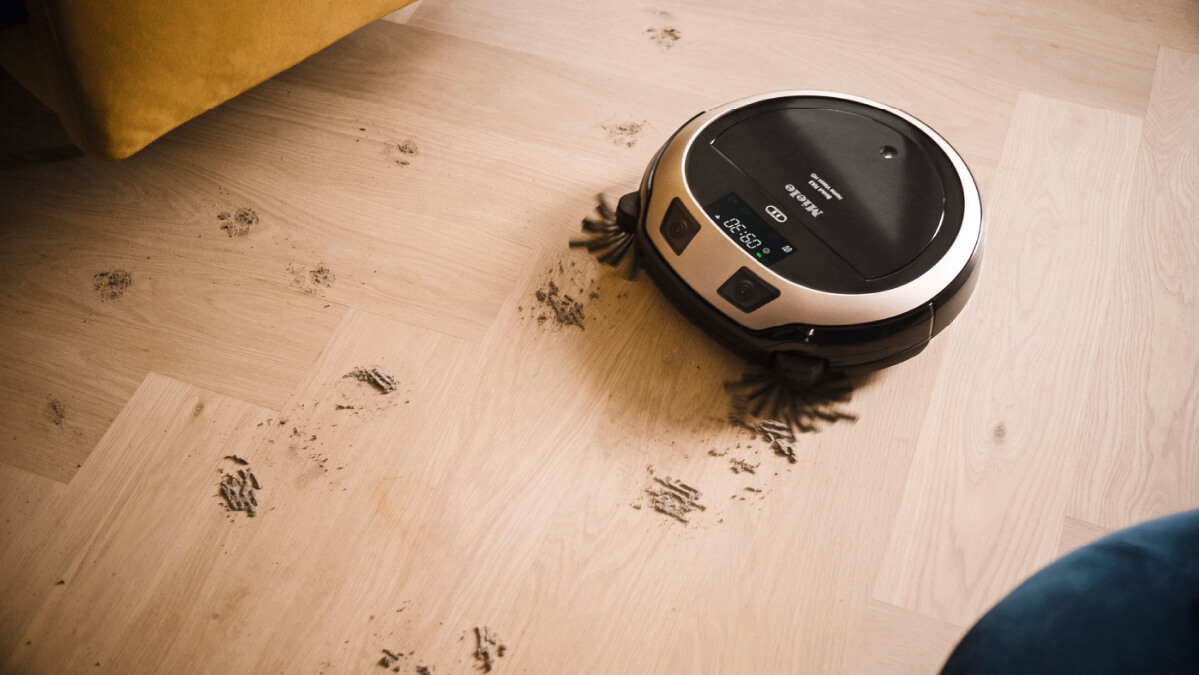 MIELE Scout RX3 Home Vision HD Robot Süpürge Rose Gold Sedef