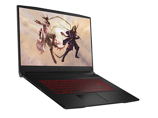 MSI -Ausstellungsstück- Gaming Notebook Katana GF76, i7-11800H, 32GB RAM, 1TB SSD, RTX3070, 17.3 Zoll FHD 144Hz, Core Black