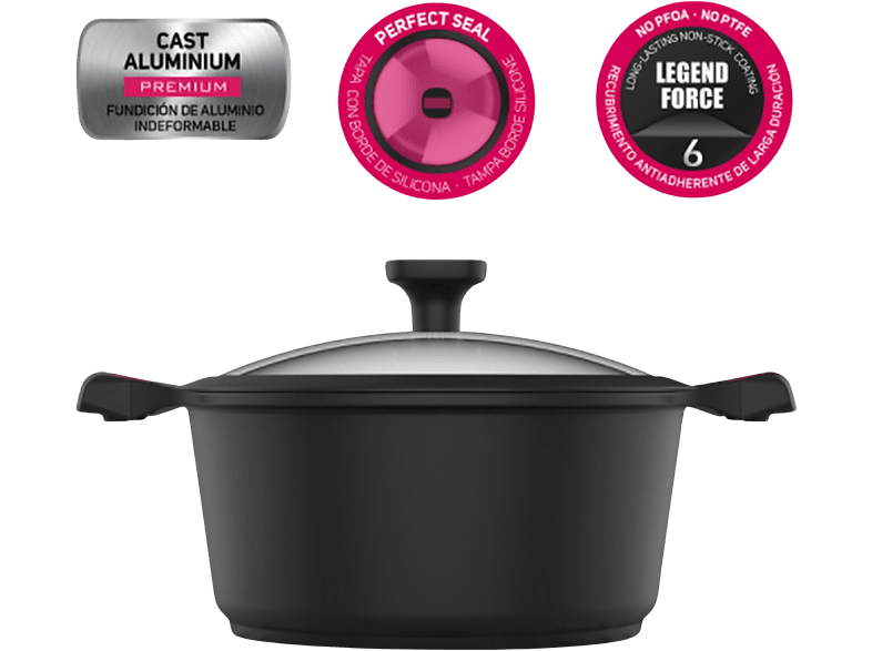 Vaporera Con Cacerola Acero Inoxidable 1,8 L 24,5 X 14 X 18 Cm (6 Unidades)  con Ofertas en Carrefour