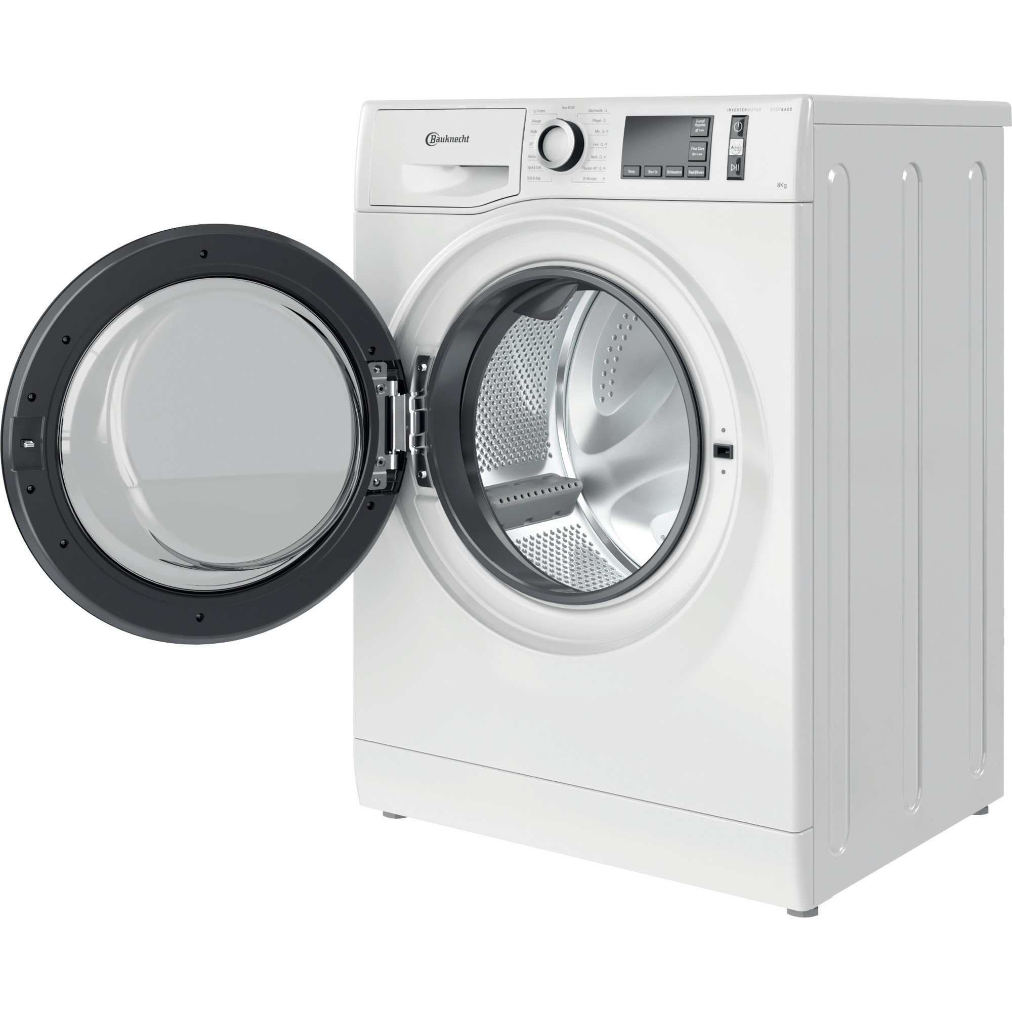 BAUKNECHT WM Pure 8A Waschmaschine (8 kg, 1351 U/Min., A)