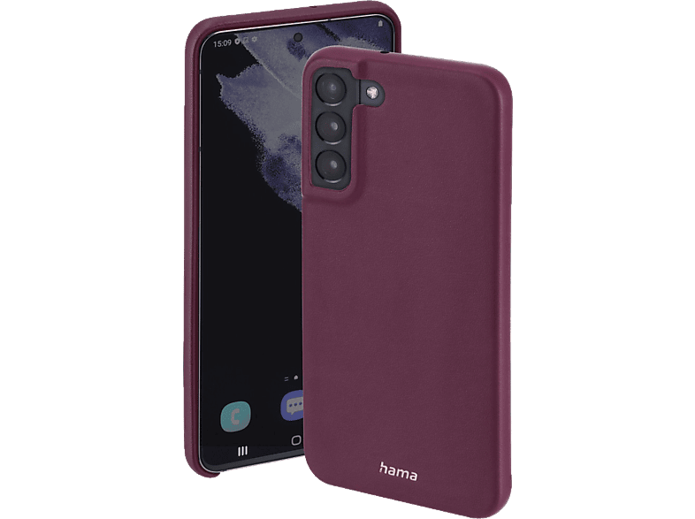 HAMA Finest Sense, Backcover, Samsung, Galaxy S22+ (5G), Bordeaux