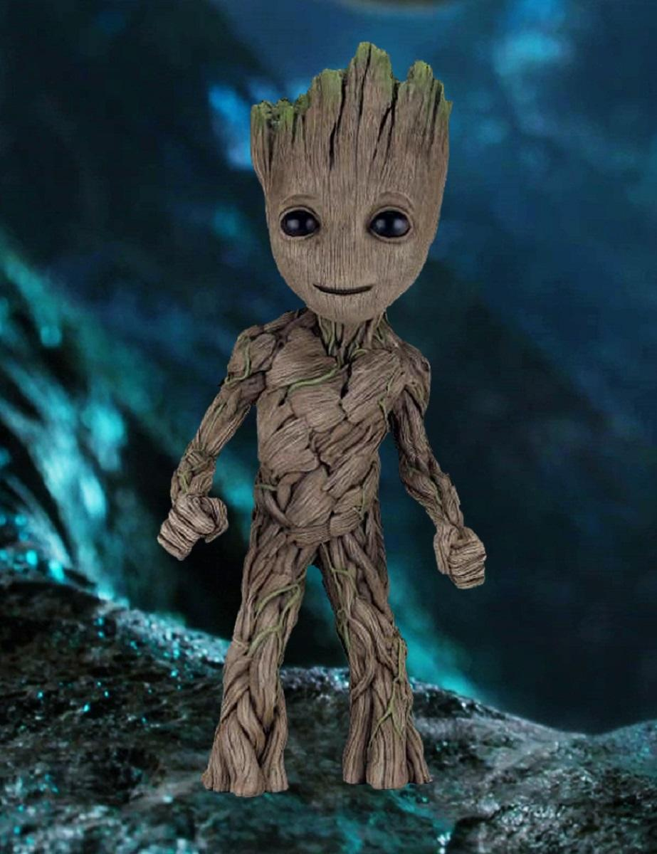 NECA Guardians of the Galaxy Figur Foam Groot 2 Figuren Lifesize