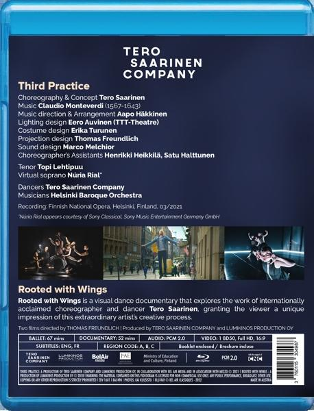 Tero Saarinen Company/Helsinki Baroque SAARINEN WI TERO / (Blu-ray) THIRD Orchestra ROOTED - COMPANY : PRACTICE 