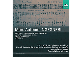 The Choir Of Girton College - Missa Voce mea a 5/Polyphonic M  - (CD)