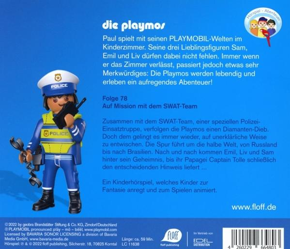 Die Playmos - Die Playmos-(78)Auf Mission Mit Dem SWAT Team  - (CD)