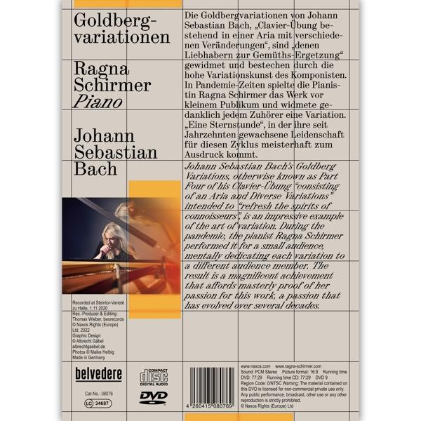 Ragna Schirmer - Goldberg Variationen  - (DVD + CD)