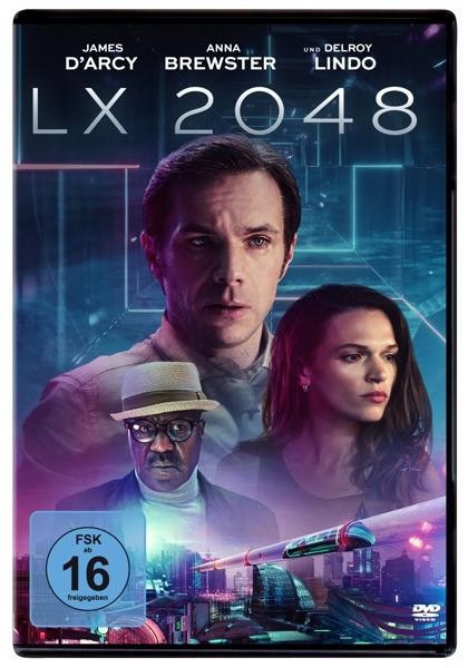 DVD-Cover mit James D'Arcy, Anna Brewster und Delroy Lindo. Eine futuristische Stadt und FSK 16-Rating sind sichtbar.