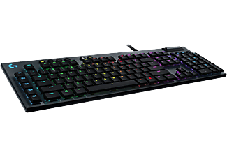 LOGITECH G815 LIGHTSYNC RGB - Tastiera gaming, Wired, QWERTZ, Mechanical, Logitech Romer G Tactile, Nero