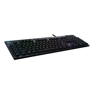 LOGITECH G815 LIGHTSYNC RGB - Gaming Tastatur, Kabelgebunden, QWERTZ, Mechanisch, Logitech Romer G Tactile, Schwarz