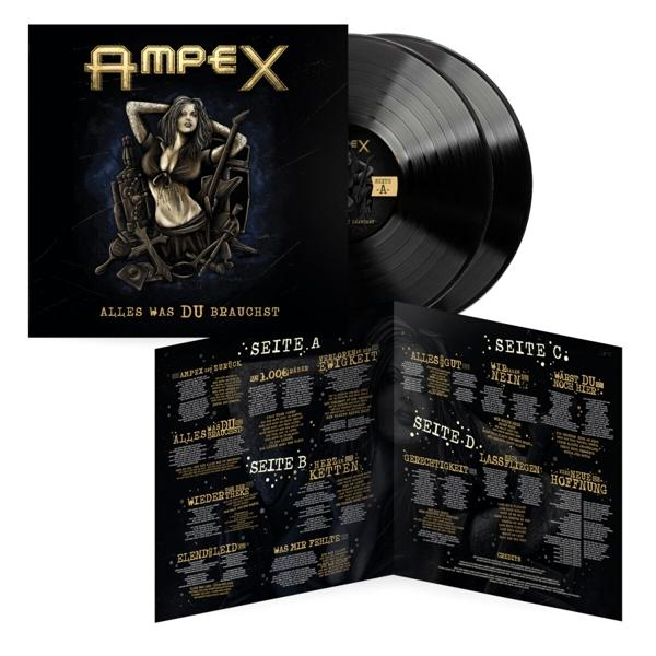 Ampex - Alles Was Du Brauchst (Ltd. black 2 Vinyl)  - (Vinyl)