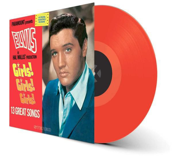 Elvis Presley (Vinyl) (LTD.180G - GIRLS! FARBG.VINYL) GIRLS! GIRLS! 