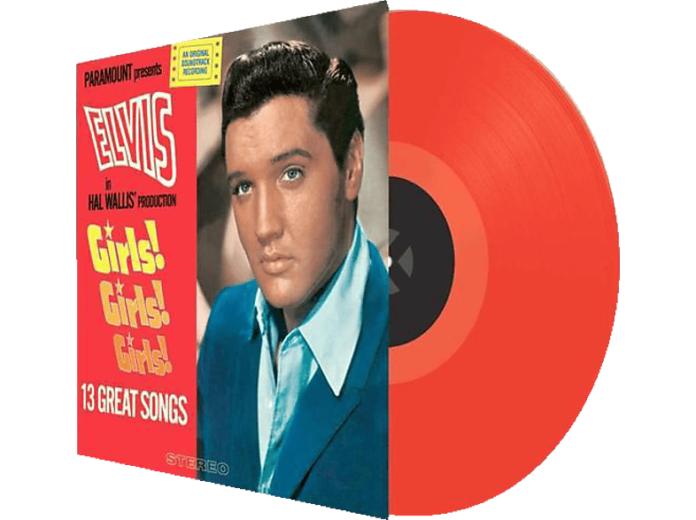 Elvis Presley - GIRLS! - GIRLS! GIRLS! (Vinyl) FARBG.VINYL) (LTD.180G