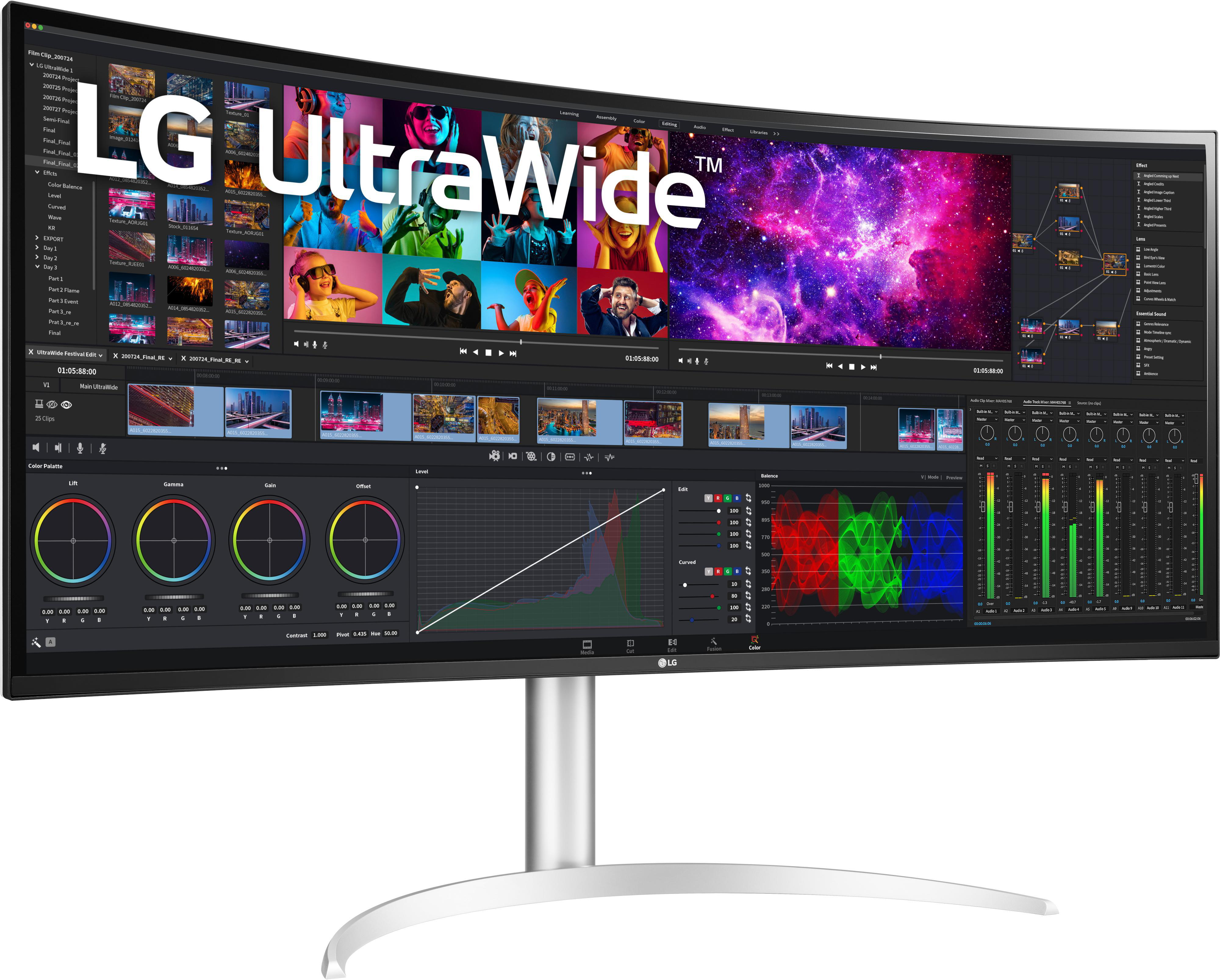LG 40WP95C 39,7 Zoll  5K Ultrawide  Monitor  5 ms Reaktionszeit  