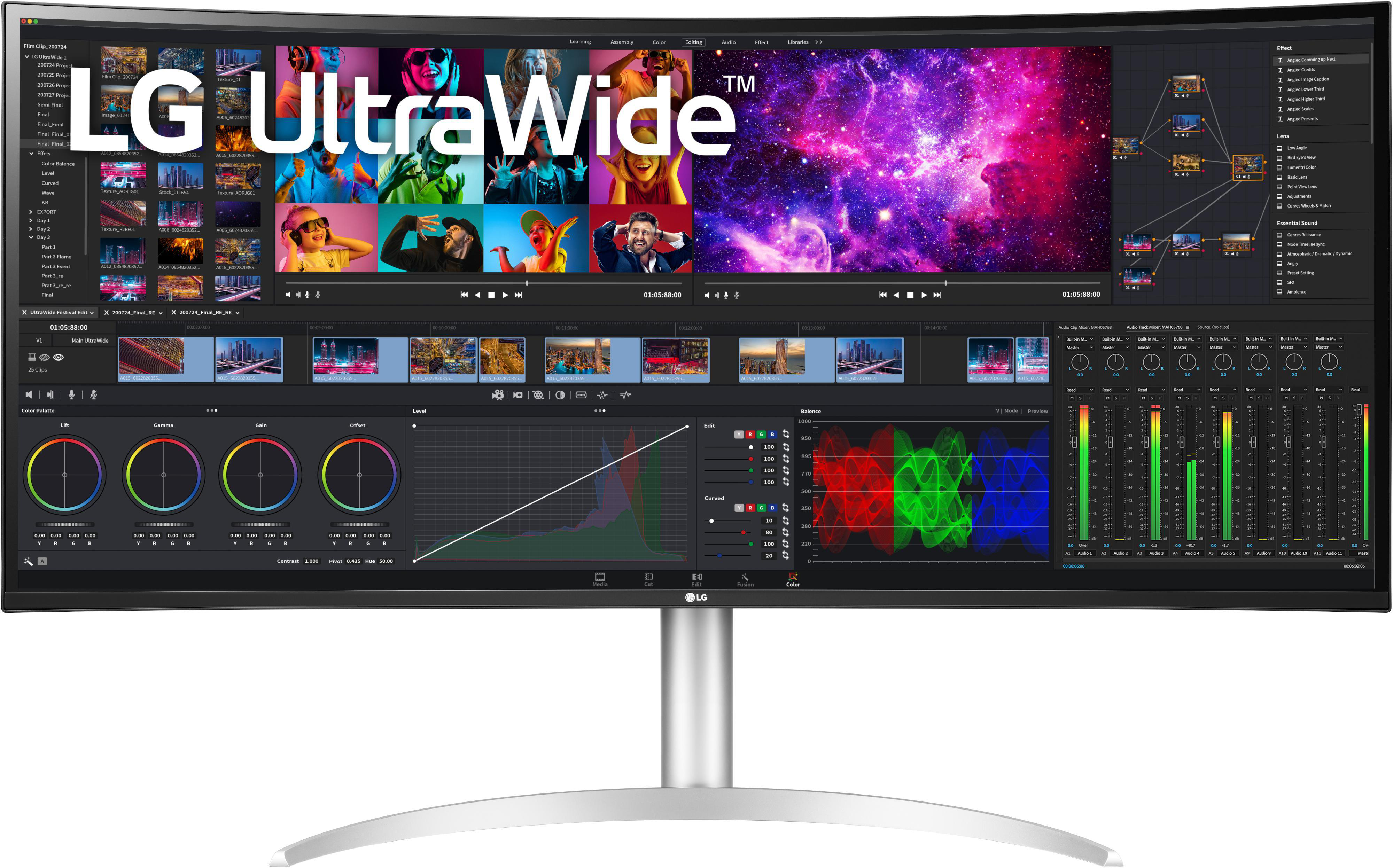 LG 40WP95C 39,7 Zoll  5K Ultrawide  Monitor  5 ms Reaktionszeit  