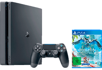 SONY PlayStation 4™ 500GB Black – Chassis F – generalüberholtes Produkt +PS4 Horizon Forbidden West