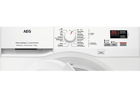 AEG Séchoir pompe à chaleur SensiDry Serie 7000 A +++ (T7DBP86K)