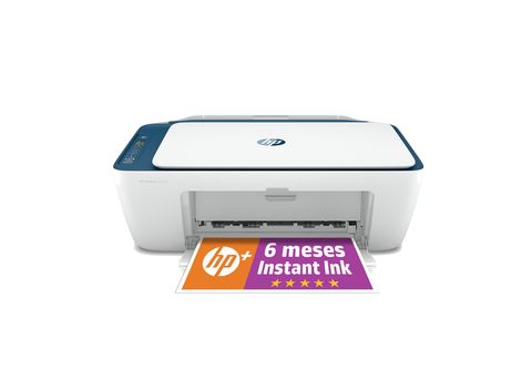 Impresora multifunción  HP DeskJet 2721e, WiFi, USB, color, 6 meses de  impresión Instant Ink con HP+, 26K68B