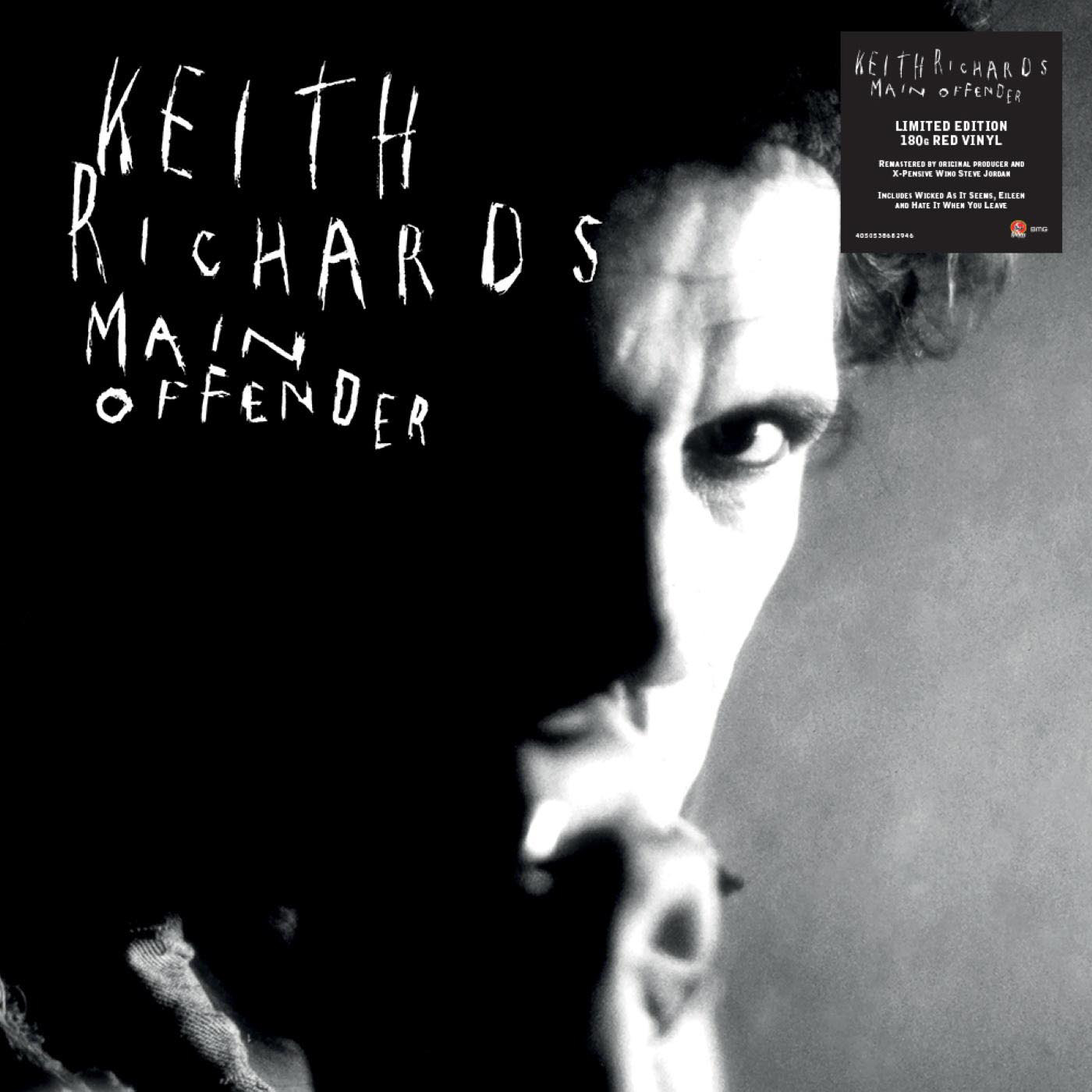 Keith Richards - Main (Remastered) Offender - (Red Vinyl) (Vinyl)