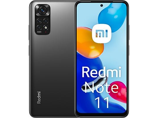 XIAOMI Redmi Note 11 - Smartphone (6.43 ", 128 GB, Gris graphite)