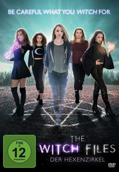 DVD-Cover von "The Witch Files". Es zeigt fünf Frauen in einem Wald.
