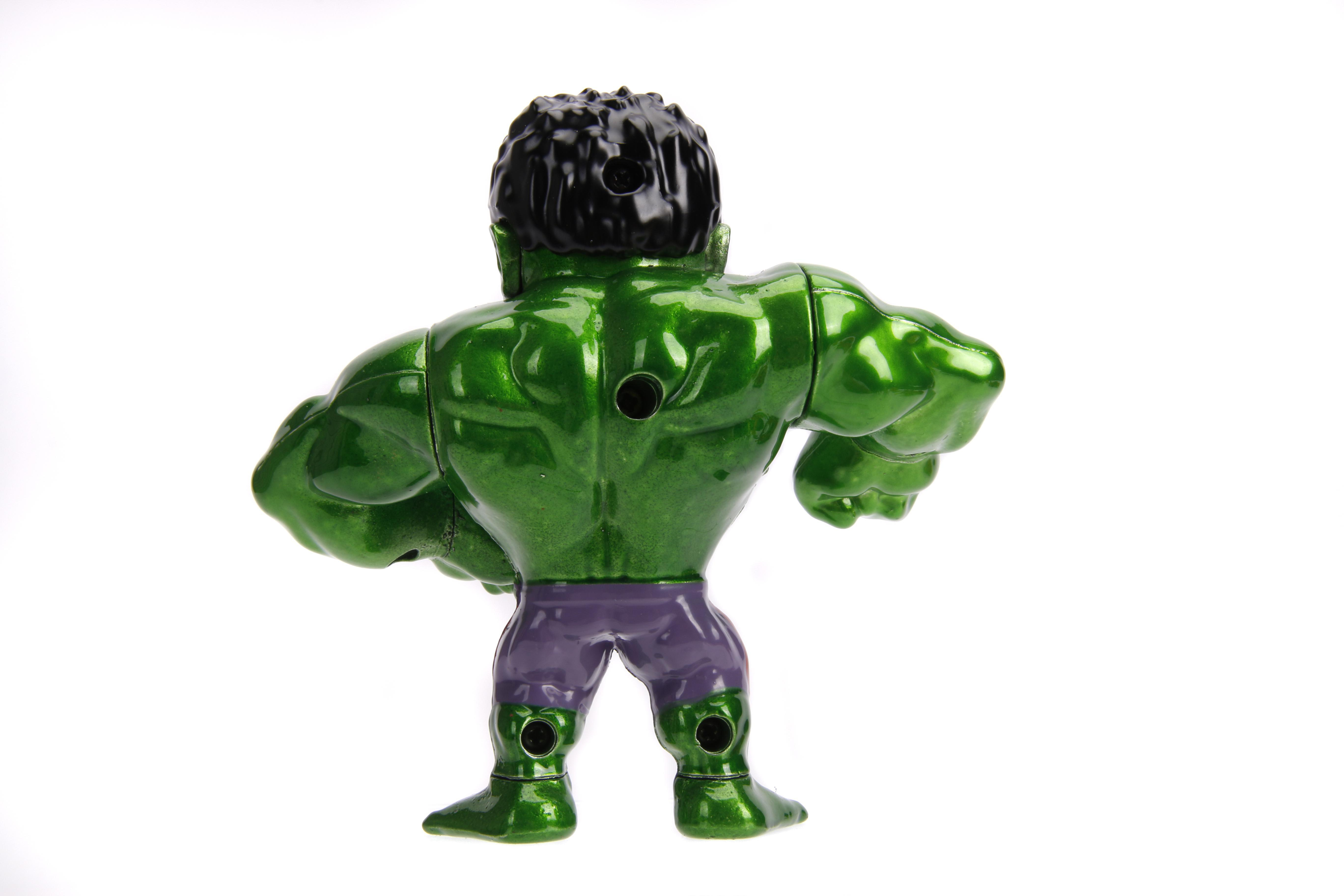 JADA Marvel Hulk Figur, 10 cm Spielfigur