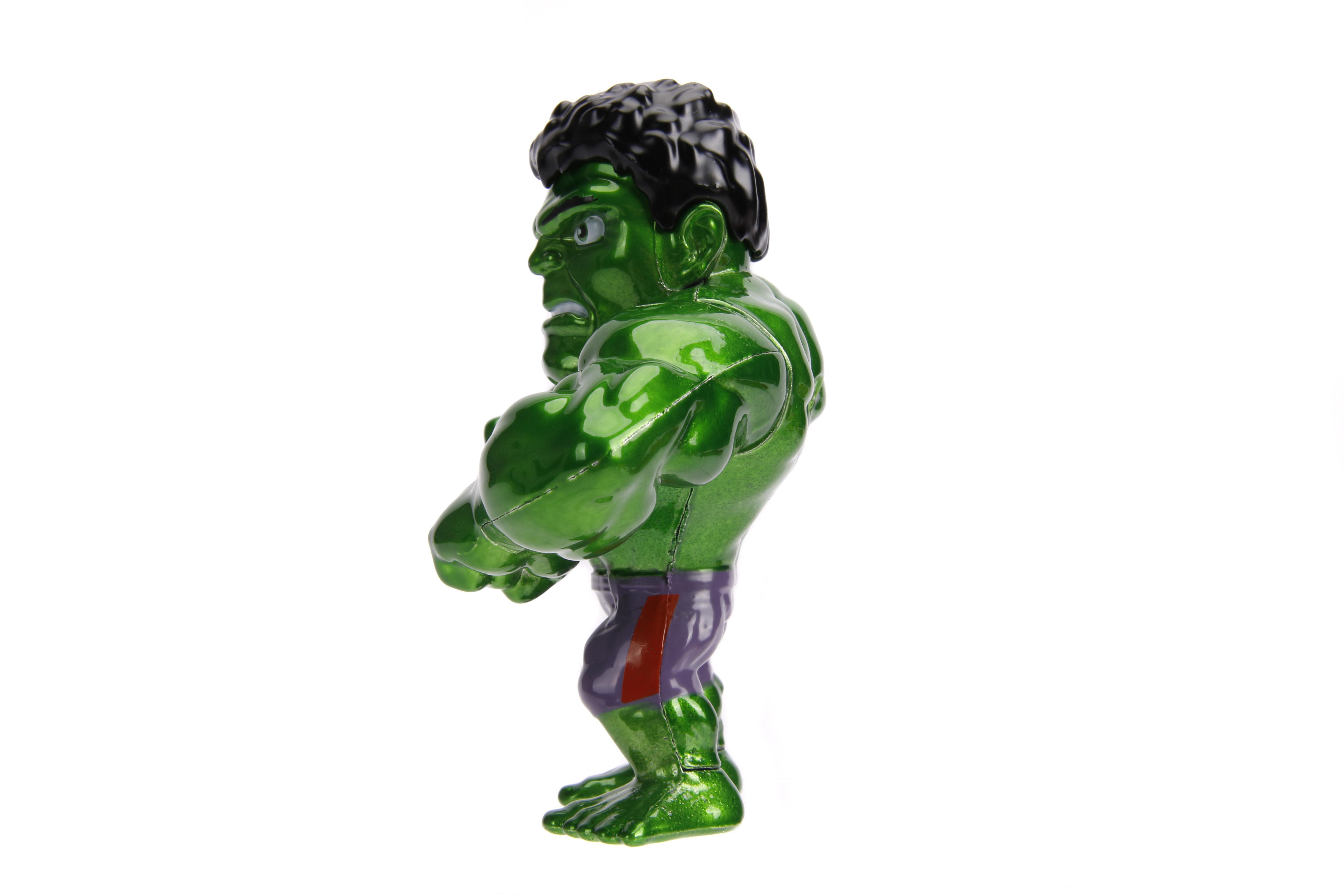 JADA Marvel Hulk Figur, 10 cm Spielfigur