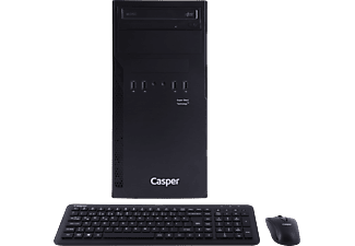 CASPER N2H.1150-8V00T-V0A/ i5-11500/ 8GB Ram/ 500GB/ Intel HD Graphics/ Win11 Masaüstü Bilgisayar Siyah