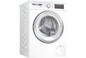 / Weiß Serie kg, | Waschmaschine 7000 (9 SATURN mit A) L7FEF80695 Edelstahl kaufen mit AEG Waschmaschine ProSteam Dampfprogramm 1551 Silber / U/Min.,