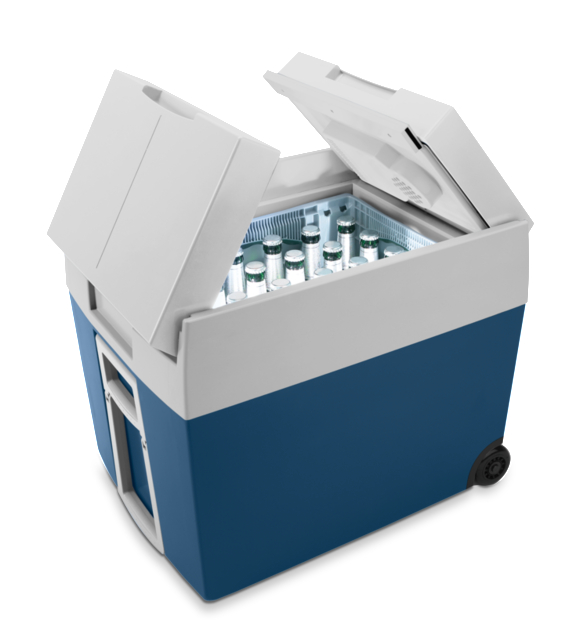 MOBICOOL MT 48 W AC/DC BLUE Kühlbox (48 l, 12V Anschluss, 48 l, Blau metallic)