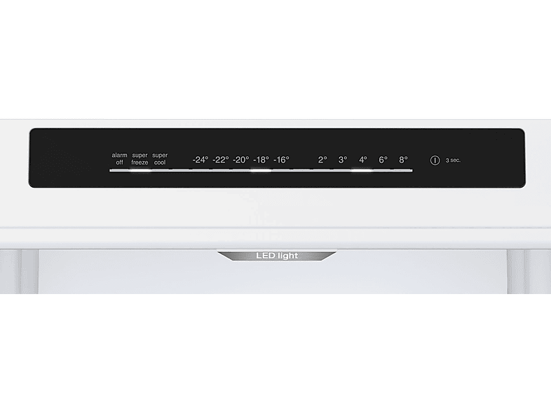 BOSCH KGN39VIBT Serie 4 Kühlgefrierkombination (B, 363 l, 2030 mm hoch, inox-antifingerprint)