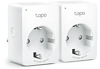 TP-LINK Tapo P100 Akıllı Mini Wi-Fi Soketi (2 Adet) Beyaz
