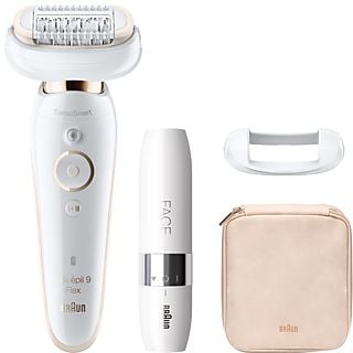 BRAUN Silk-épil 9 Flex 9005 Wit + FS1000 Wit