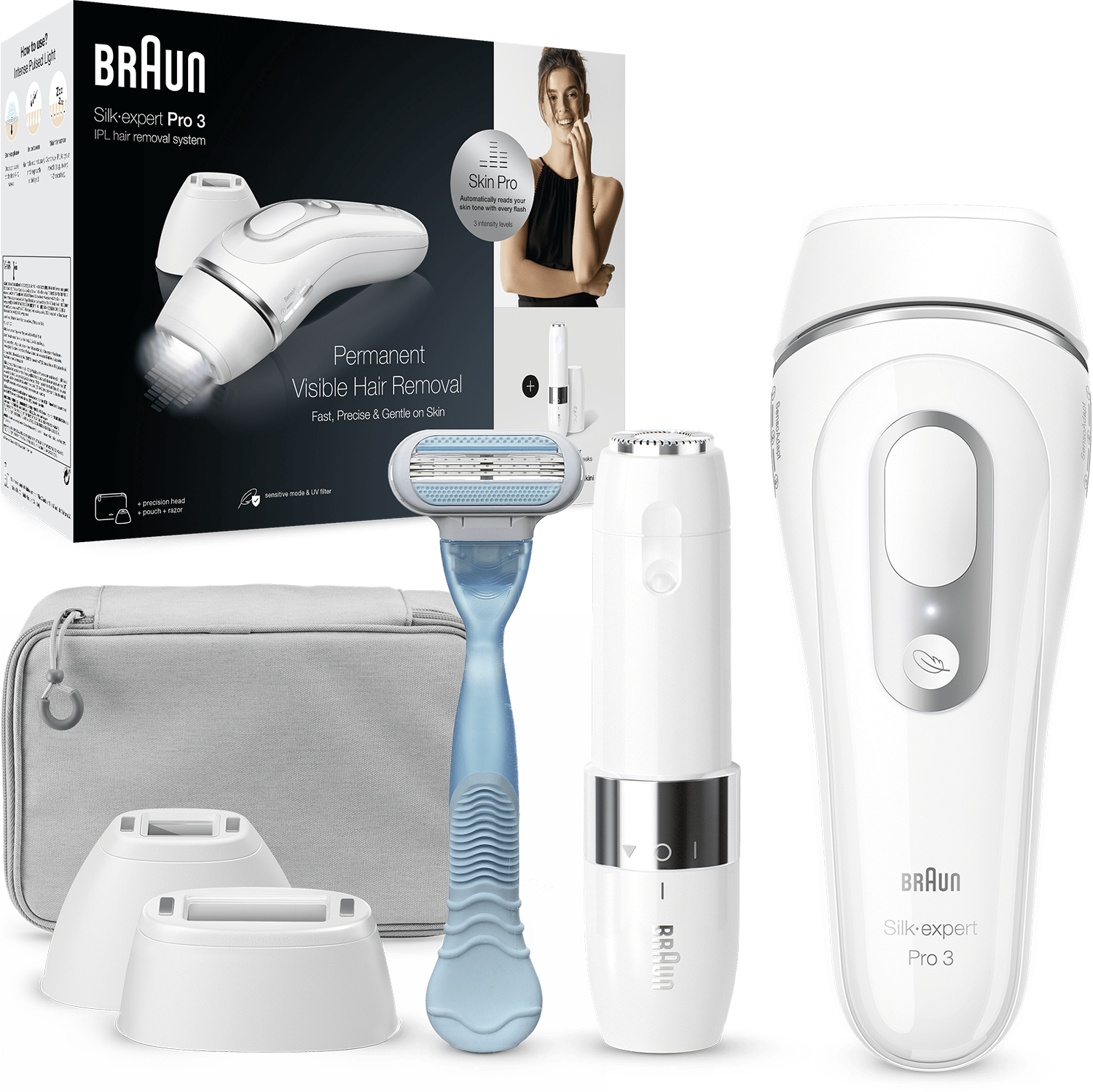 Braun Silk Expert Pro Ipl Pl3129 + Fs1000
