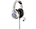 SPARTAN GEAR Medusa vezetékes gaming fejhallgató, fehér/fekete