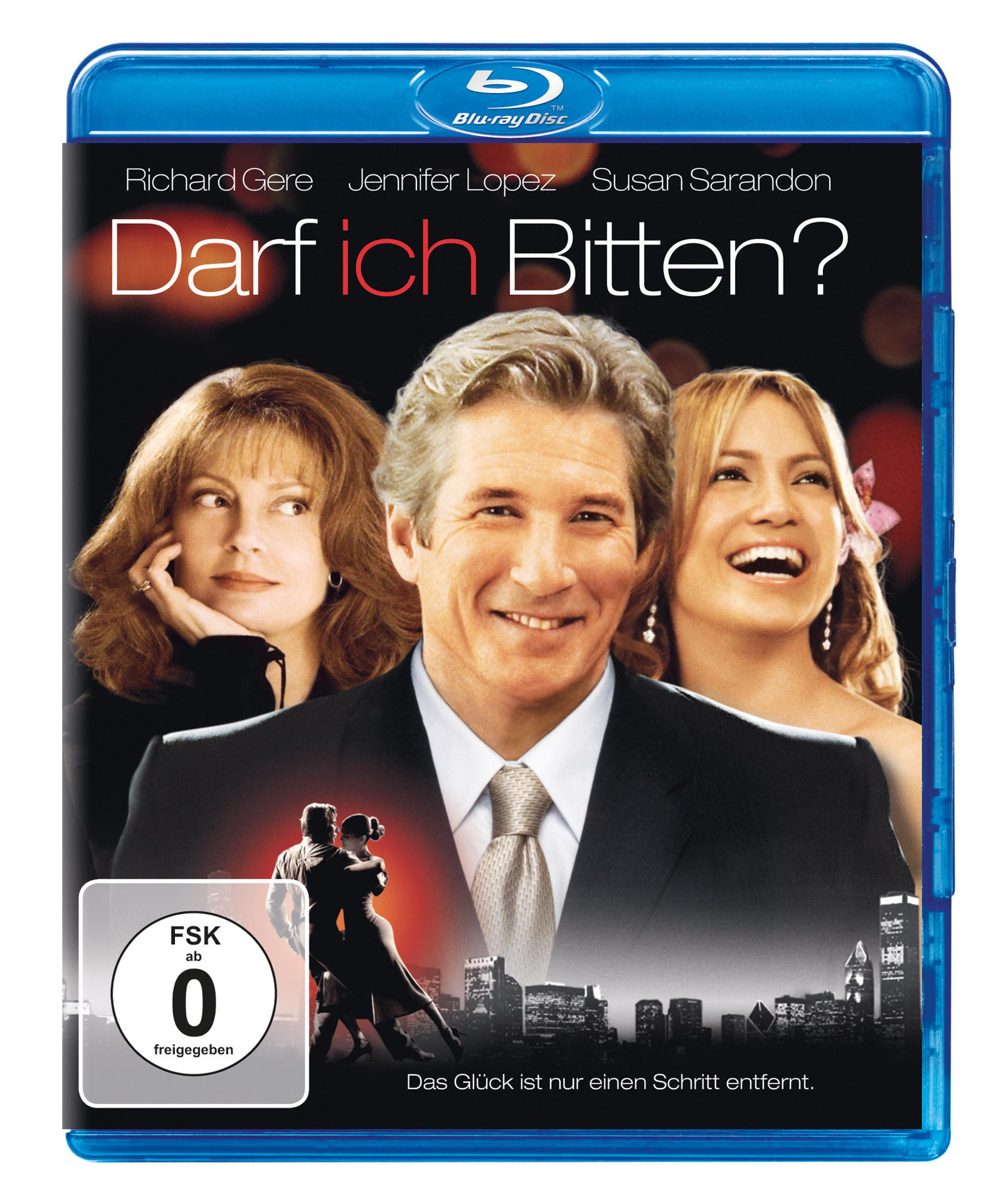DVD-Cover mit Richard Gere und Jennifer Lopez, Titel: Darf ich bitten?.
